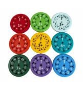 matematyczny spinner +/- 9 szt w zestawie