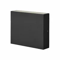 Kinkiet elewacyjny CHICAGO LED czarny 6W 680lm