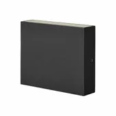 Kinkiet elewacyjny CHICAGO LED czarny 6W 680lm