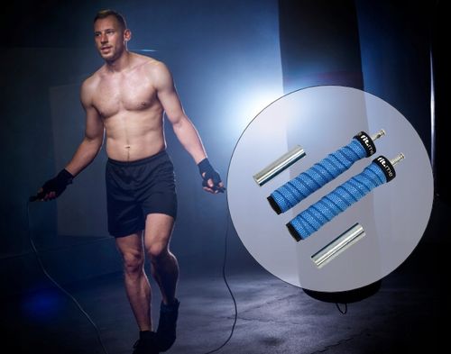 SKAKANKA BOKSERSKA Z OBCIĄŻENIEM OBROTOWYMI GŁOWICAMI REGULOWANA WYTRZYMAŁA na Arena.pl