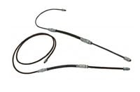 Przewody hamulcowe sztywno stalowe elastyczne tylnej belki Renault Laguna 3