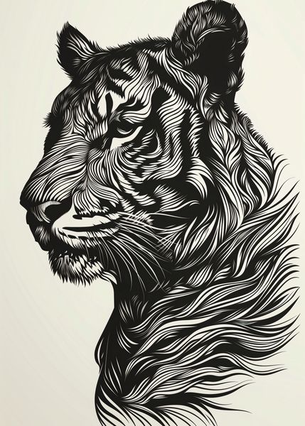 Plakat 50x70cm Tygrysi Gwizd zdjęcie 1