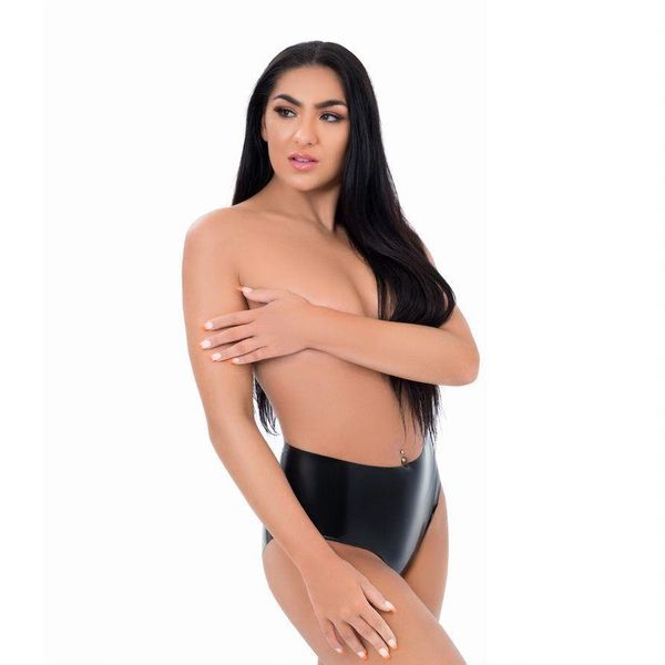 Me You Us Latex Crotchless Panties Large zdjęcie 1