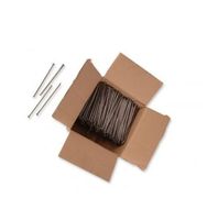 GWOŹDZIE 3X80MM STALOWE 1100 SZT ŁEB PŁASKI