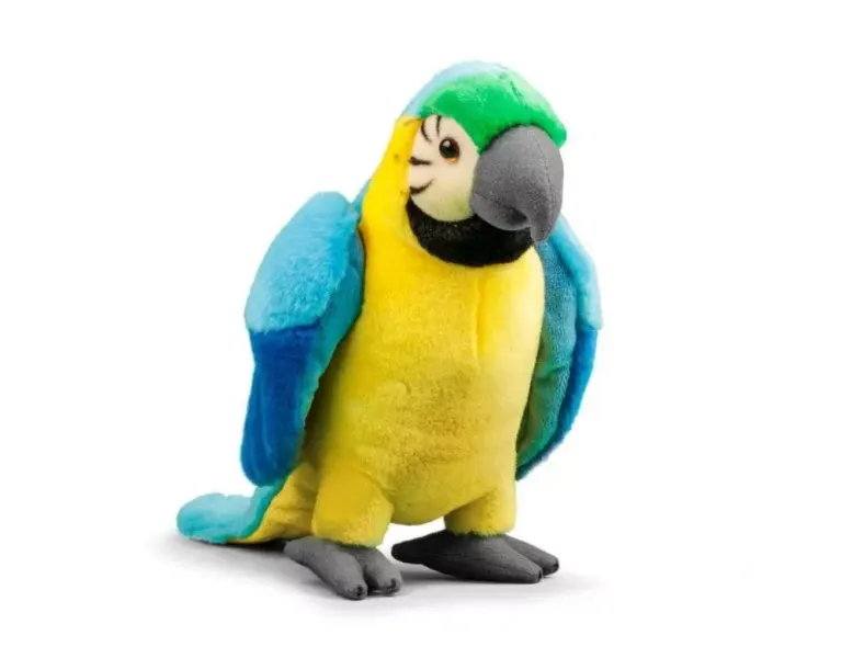 Pluszowa papuga niebieska zdjęcie 1