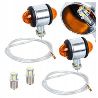2x Kierunkowskaz C-330 C-335 C-330M Ursus na błotnik + żarówki LED