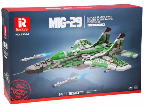 DLA DZIECI ZESTAW KLOCKI  SAMOLOT MYŚLIWSKI na Arena.pl