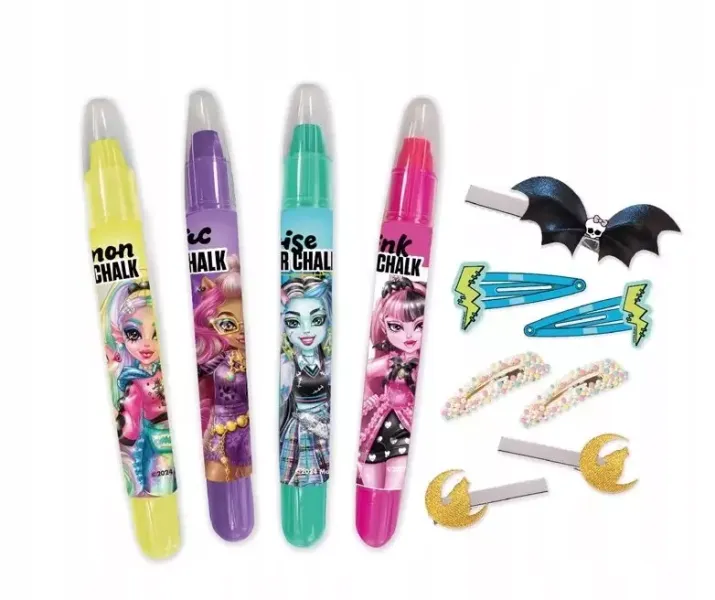 Monster High kreda do włosów zestaw zdjęcie 1