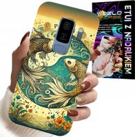 ETUI DO SAMSUNG GALAXY S9 PLUS - ZNAK ZODIAKU, RYBA ASTRONOMIA + FOLIA