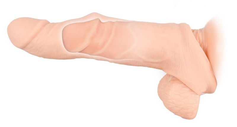 Nature Skin Penis Sleeve With zdjęcie 4