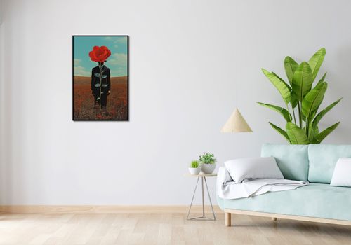 Plakat 53x81cm Obserwator zza Maku na Arena.pl