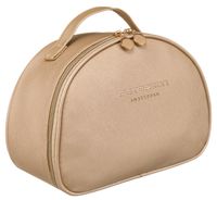 kosmetyczka damska w typie kuferka ze skóry ekologicznej - peterson