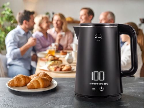 Czajnik bezprzewodowy z regulacją temperatury C515 czarny 2000W 5 na Arena.pl