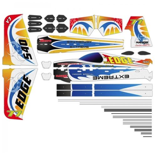 MX2 Toxic Indoor ARF Fire Black - Samolot Hacker Model na Arena.pl