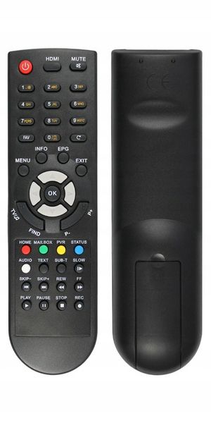 Pilot Opticum E-RCU 015 Dekodera Globo Skymaster RCU 015 +baterie GP 5szt zdjęcie 9