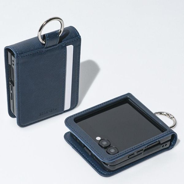 etui mercury basic diary do samsung      galaxy z flip7 granatowy zdjęcie 2
