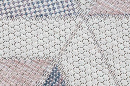 RUG/LU/VINEA/GEOMETRIC2/CREAM+POWDERPINK/60x300 na Arena.pl