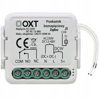 OXT Mini Przekaźnik Beznapięciowy AC 230V DC 5V 12-48V ZigBee TUYA Smart