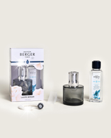 Maison Berger Paris Zestaw lampa zapachowa szara + olejek zapachowy Aroma