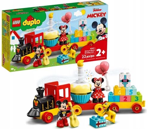 10941 - lego duplo - urodzinowy pociąg myszek miki i minnie na Arena.pl