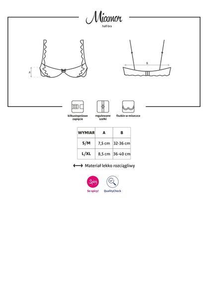 Miamor Biustonosz S/M zdjęcie 4