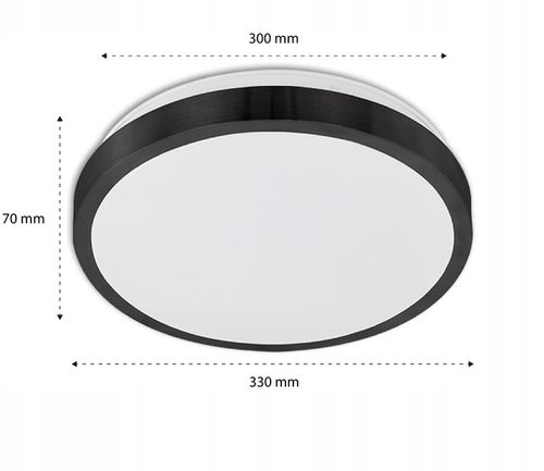 Plafon LED sufitowy oprawa LAMPA ścienna panel E27 na Arena.pl