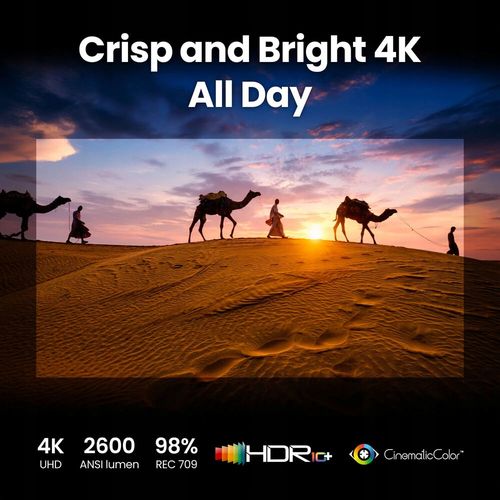 Projektor multimedialny BenQ GP520 4LED 4K HDR Android Wi-Fi Bluetooth na Arena.pl