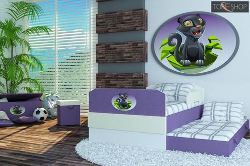 łóżko 140x80 animals double na Arena.pl