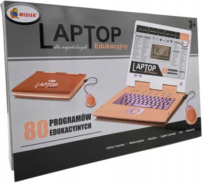 LAPTOP EDUKACYJNY 80 PROGRAMÓW USB DO NAUKI zdjęcie 9