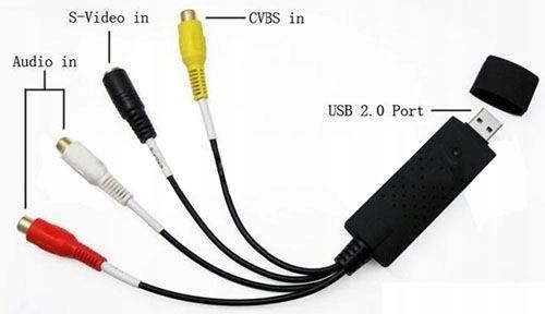 Video GRABBER EasyCap zgrywanie kaset VHS kamer PC WIN 7 8 10 na Arena.pl