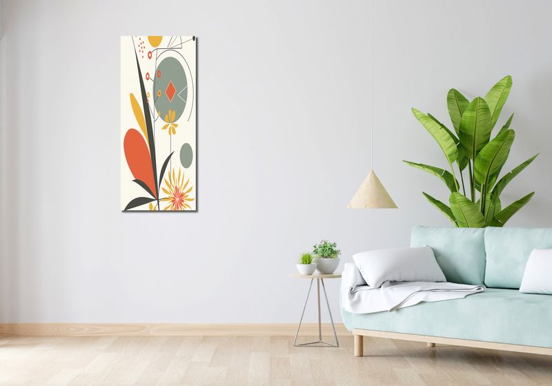 Obraz 40x100cm Akwarelowe Przebudzenie zdjęcie 2