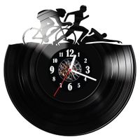 Zegar ścienny z płyty winylowej Triathlon 427.14