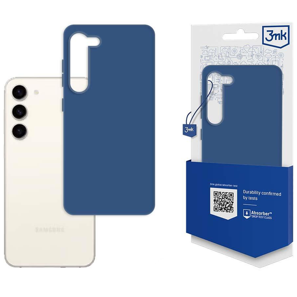 samsung galaxy s23+ - 3mk matt case blueb zdjęcie 5