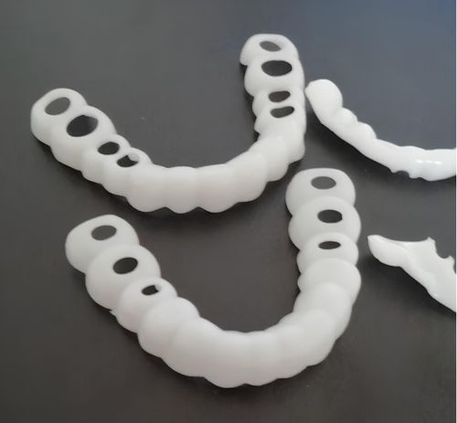 Zdejmowane licówki do zębów Snap On Smile zestaw góra i dół na Arena.pl