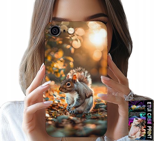 ETUI DO IPHONE 6 / 6S - SŁODKA WIEWIÓRKA, CASE Z WŁASNYM MOTYWEM na Arena.pl