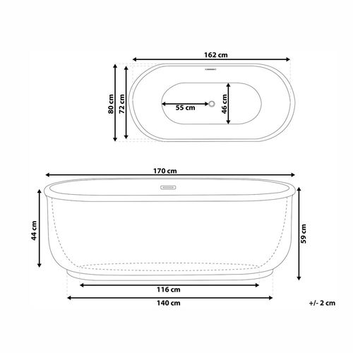 Wanna Wolnostojąca Biała Pinel na Arena.pl