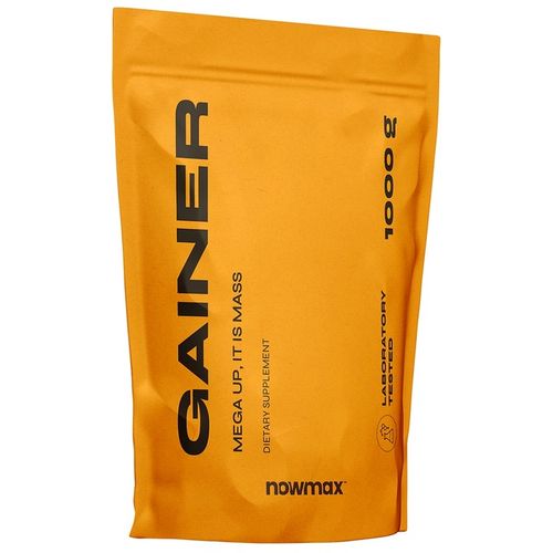 nowmax MEGA UP GAINER 1000g NA MASĘ MIKS WITAMIN + SHAKER NANO 300 ml na Arena.pl