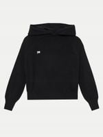 Pangaia Bluza Recycled Cashmere Czarny Relaxed Fit 11/12lat