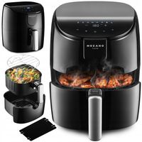 FRYTKOWNICA BEZTŁUSZCZOWA FRYTOWNICA 1500W SEPARATOR MOCNA 4L + GRATIS