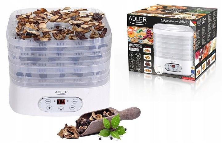 Suszarka spożywcza Adler AD 6658 550 W zdjęcie 1