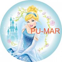 Opłatek na tort Księżniczka Śnieżka Aurora Zosia Bella Kopciuszek Arielka