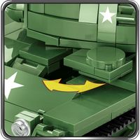 Klocki COBI-2239 Amerykański Czołg M41A3 WALKER BULLDOG