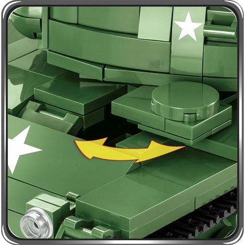 Klocki COBI-2239 Amerykański Czołg M41A3 WALKER BULLDOG na Arena.pl