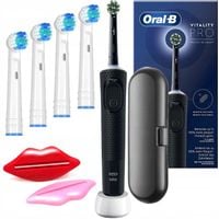 Szczoteczka Elektryczna do Zębów Oral-B Vitality Pro D103 Czarna Zestaw