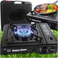 KUCHENKA GAZOWA TURYSTYCZNA POLOWA PALNIKOWA Z WALIZKĄ DO KUCHENKI 2W1 MOCN