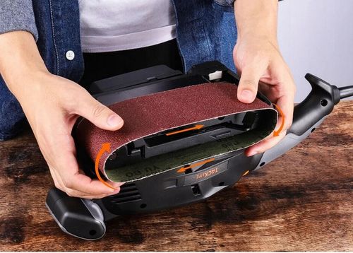 Tacklife B10 szlifierka taśmowa taśmówka 600W z regulacją + zestaw na Arena.pl