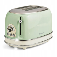 Toster Ariete Vintage 155/04 810W 2 kromki Regulacja mocy Zielony