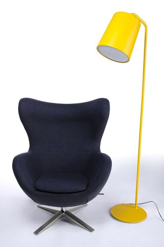 Lampa podłogowa FLAMING żółta na Arena.pl