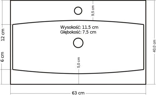 Umywalka Ceramiczna Roma na Arena.pl