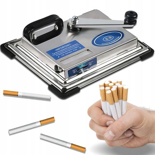 TŁOKOWA MASZYNKA NABIJARKA DO PAPIEROSÓW GILZ 8MM PRECYZYJNE NABIJANIE na Arena.pl
